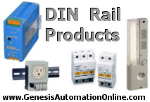 Genesis Automation DIN Rail Products Banner